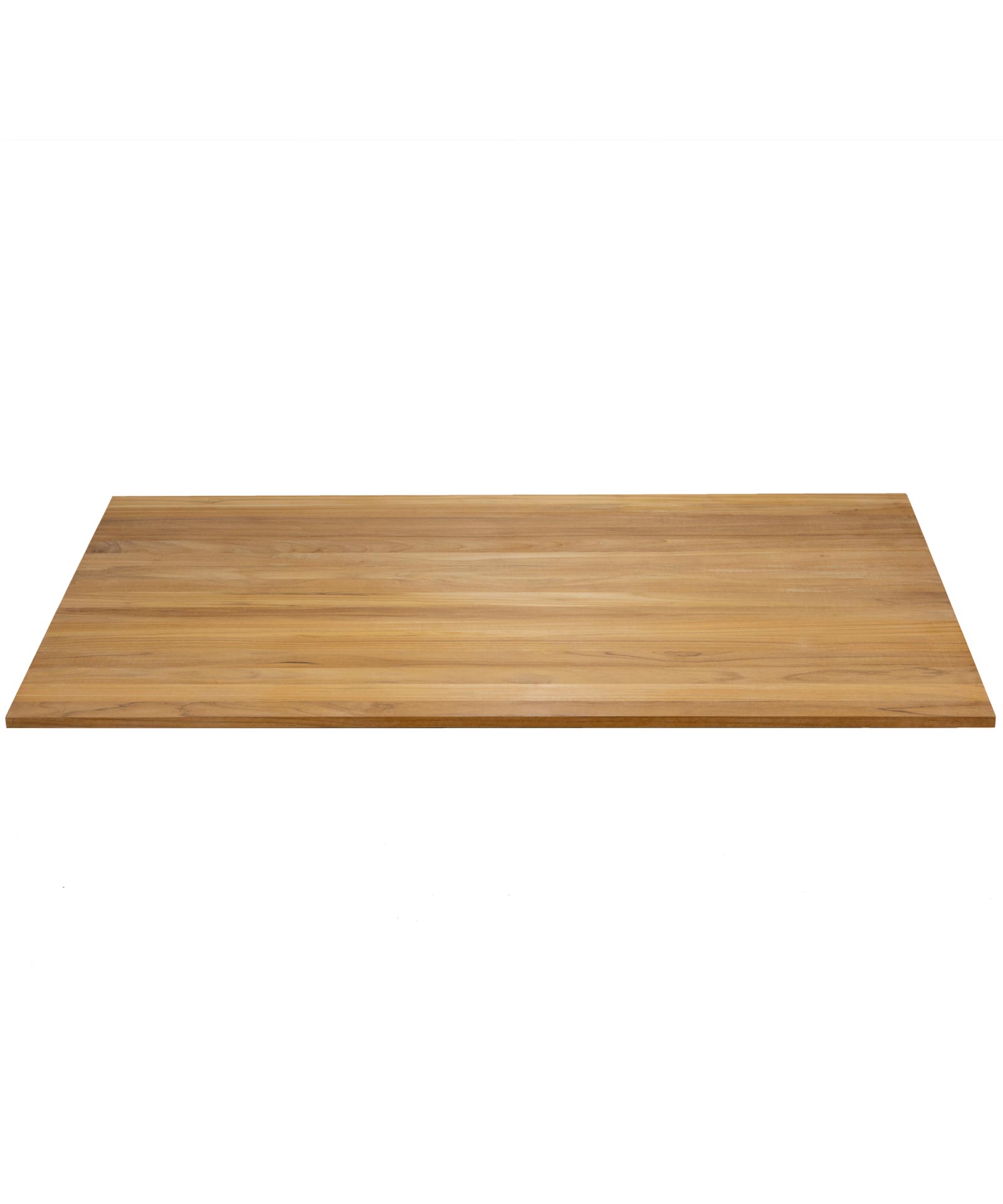 4 tableros de madera de teca con medidas de 1/2 x 2 x 20.5 pulgadas.