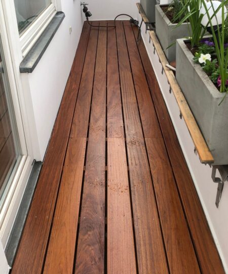 Planches de terrasse Jatoba, huilées, Berlin