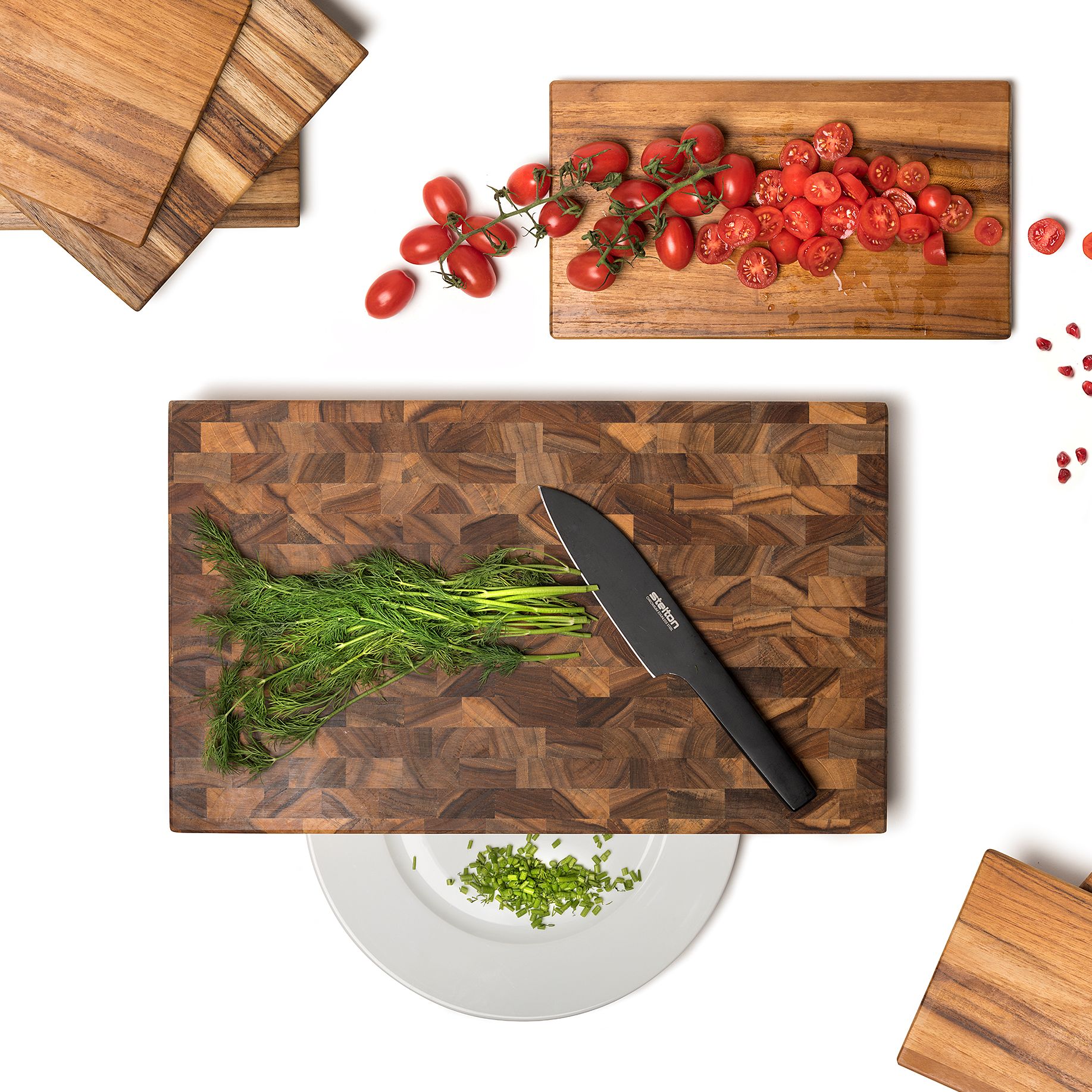 Una tabla de cortar de cocina no solo sirve para picar y preparar
