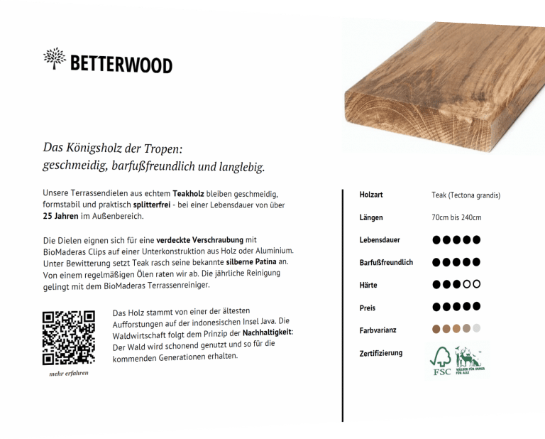 Flyer Rückseite Betterwood