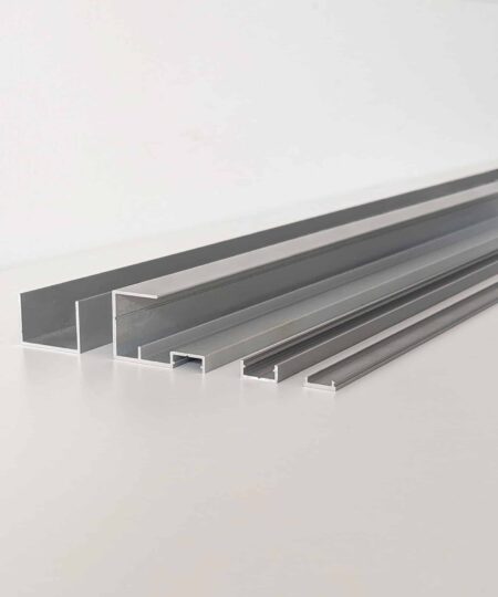 Sichtschutz Zaun Komplett Set Silber