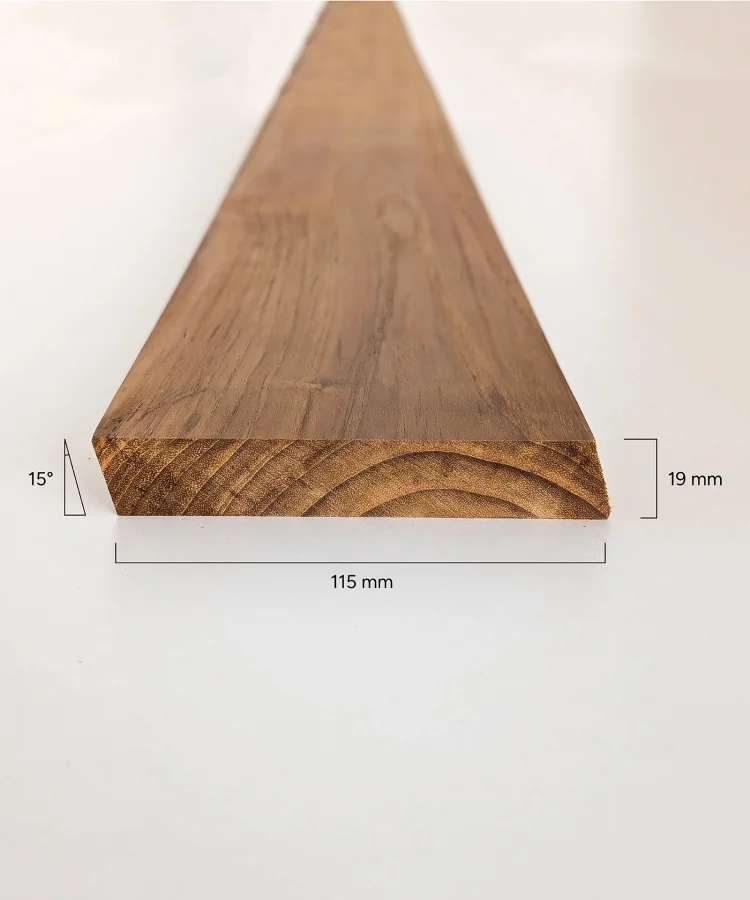 Teak rhombus strips – Image 6