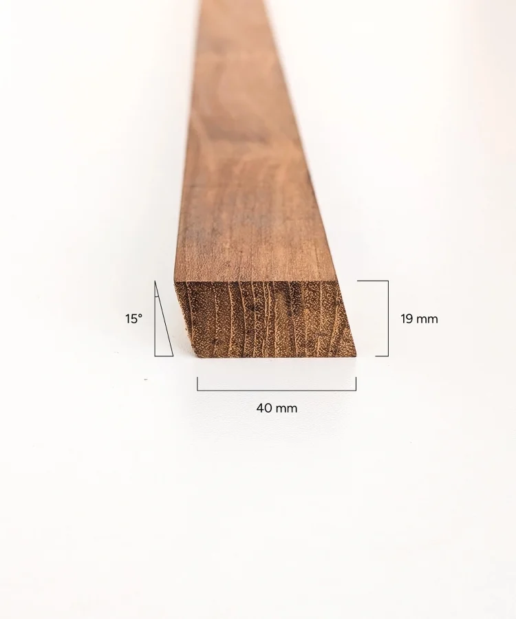 Teak rhombus strips – Image 2