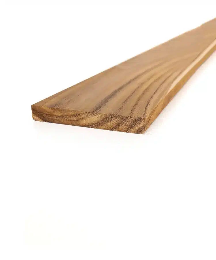 Teak rektangulär remsa 125mm – bild 3
